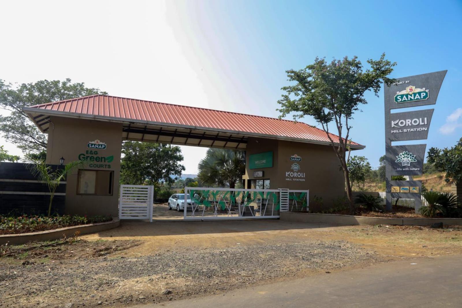 E&G Green Courts Resort At Koroli Hill Station Nashik Exteriör bild